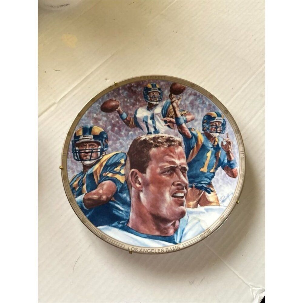 Jim Everett Los Angeles Rams Sports Impressions the NFL Superstar Collector Seri